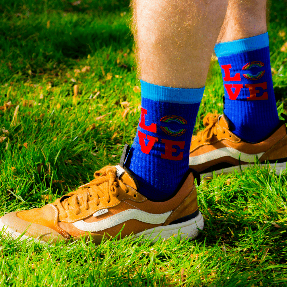 Double Rainbow Socks