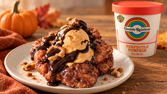 The Perfectly Pumpkin Fritter Sundae