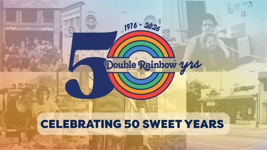 Celebrate 50 Sweet Years with Double Rainbow