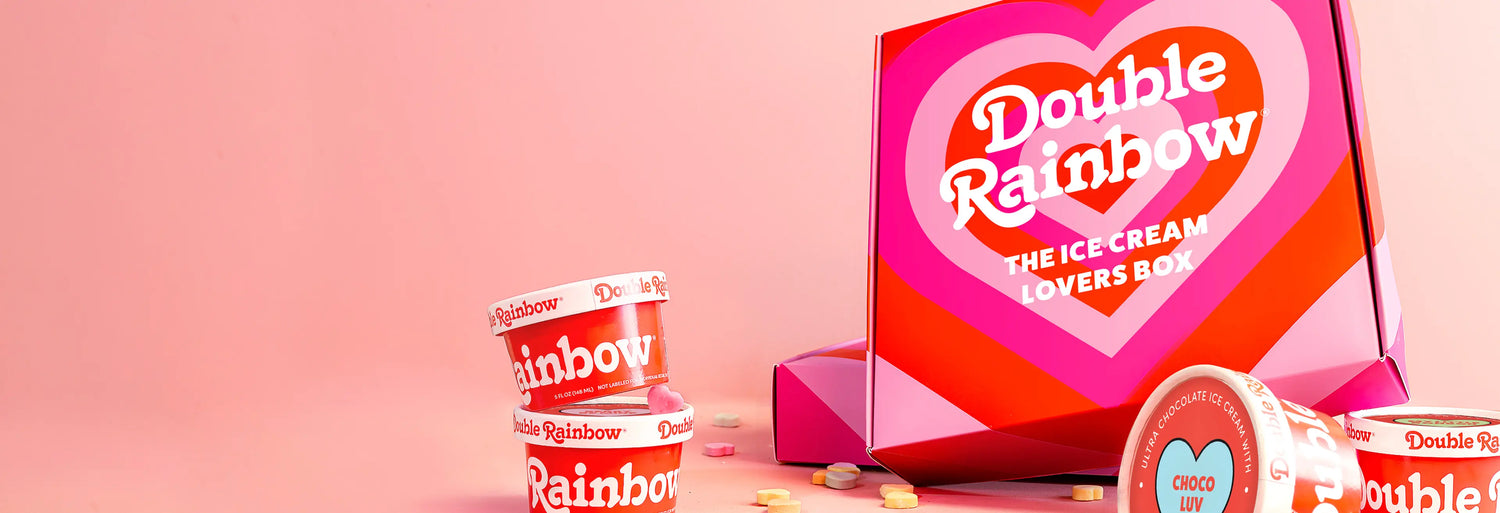 Ice Cream Lovers Box Double Rainbow Ice Cream