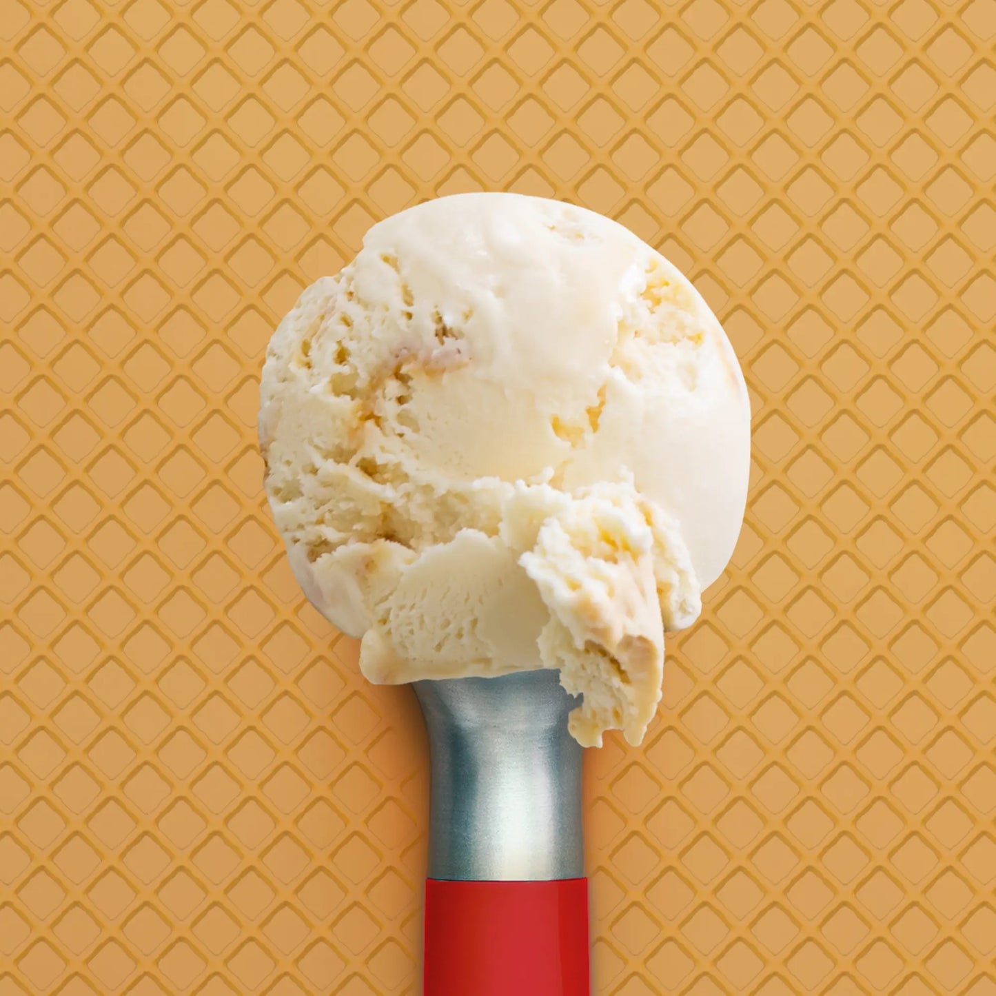 Scoop of Dulce De Leche Ice Cream